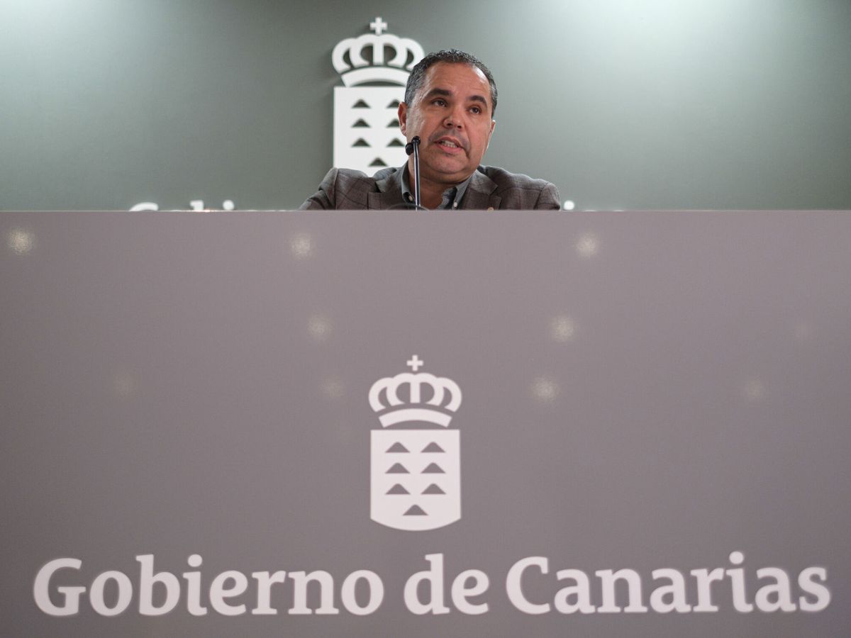 Foto: El viceconsejero de Empleo del Gobierno de Canarias, Gustavo Santana. (EFE/Ángel Medina G.)