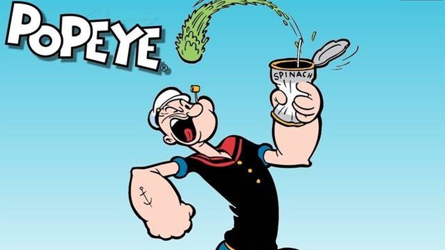 Popeye cumple 90 años, aquí con su estilo clásico (Cartoon Network)