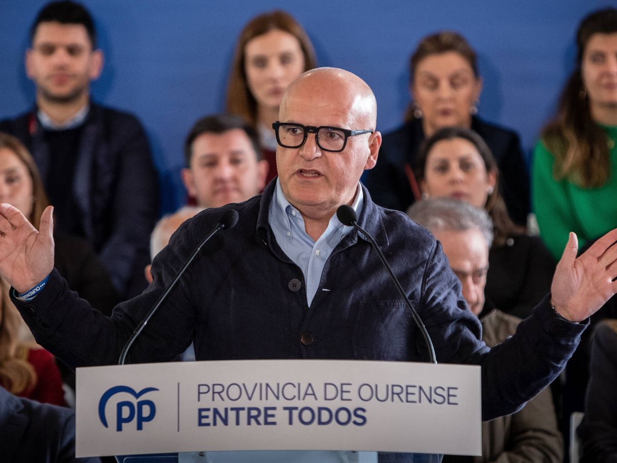 Foto: El presidente de PP de la provincia de Ourense, Manuel Baltar. (Europa Press/Agostime Iglesias)
