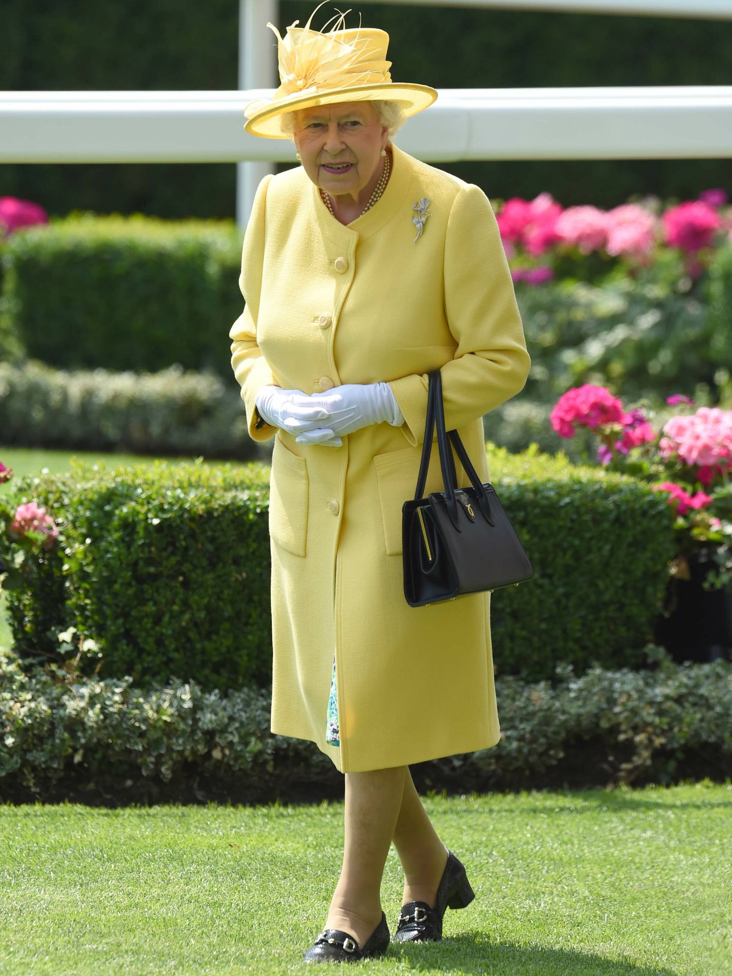 La reina Isabel II, en una imagen de archivo de 2017. (Getty/Wilson)