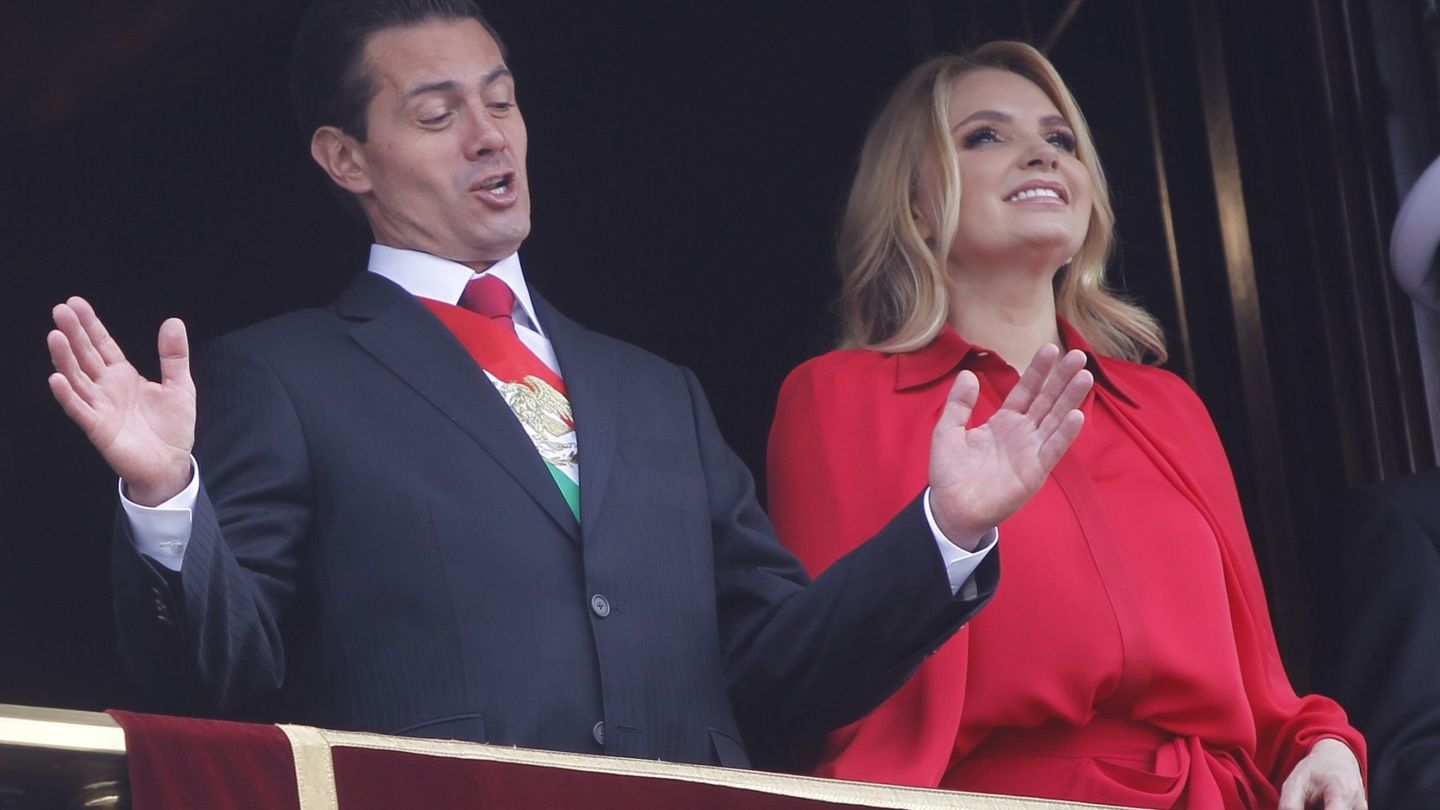 Peña Nieto y Angélica Rivera, en una imagen de archivo. (EFE)