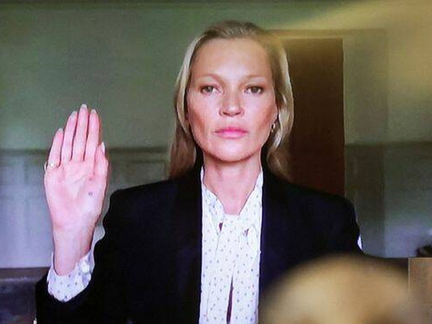 Kate Moss declara en el juicio. (Reuters) 