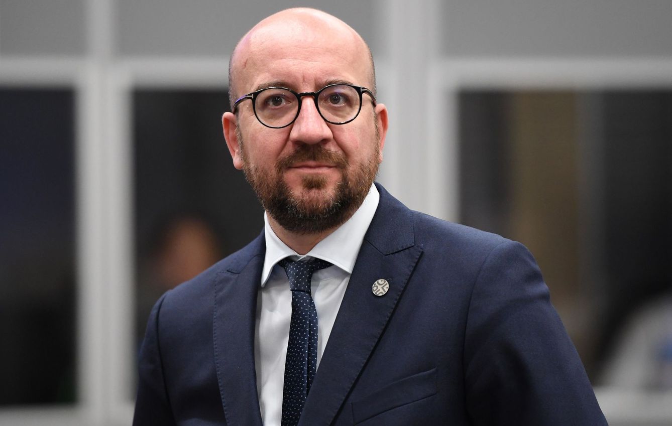 Belgium's Prime Minister Charles Michel during a round table meeting at the EU-Western Balkans Summit in Sofia, Bulgaria, May 17, 2018. Dimitar Dilkoff Pool via Reuters