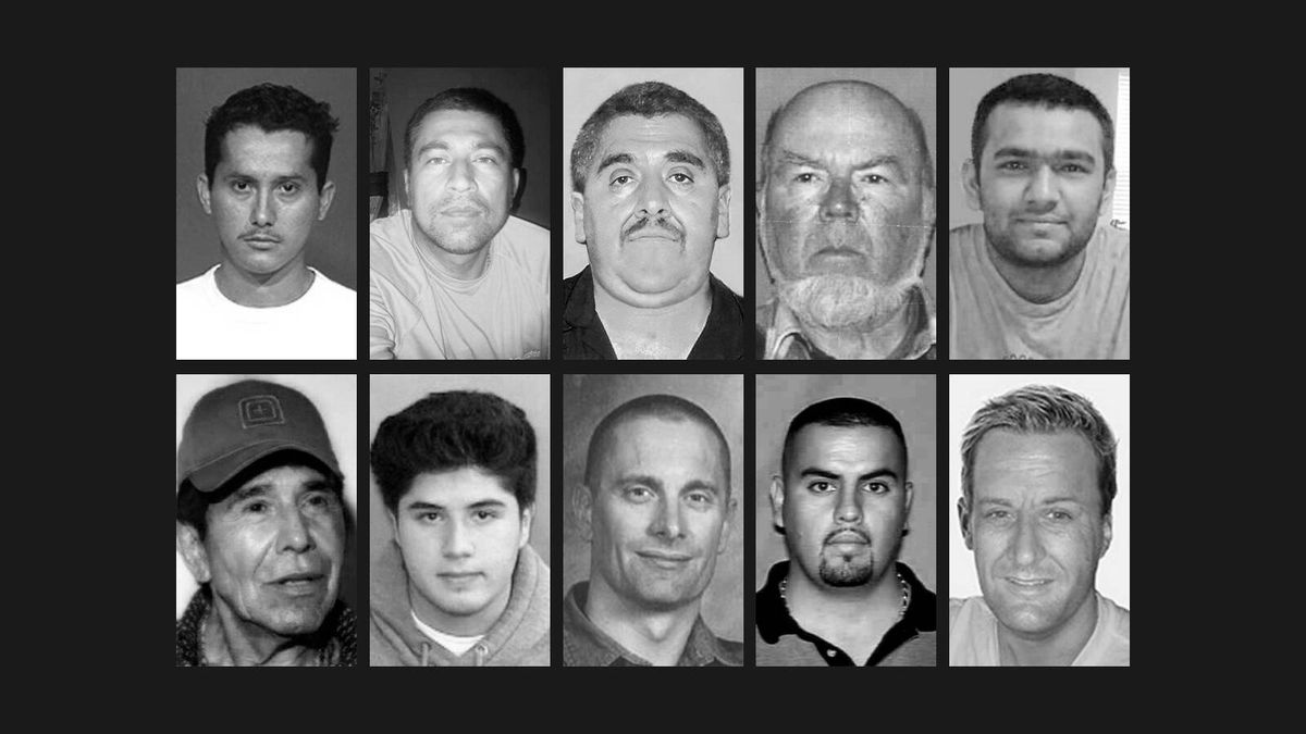 Los 10 fugitivos más buscados por el FBI