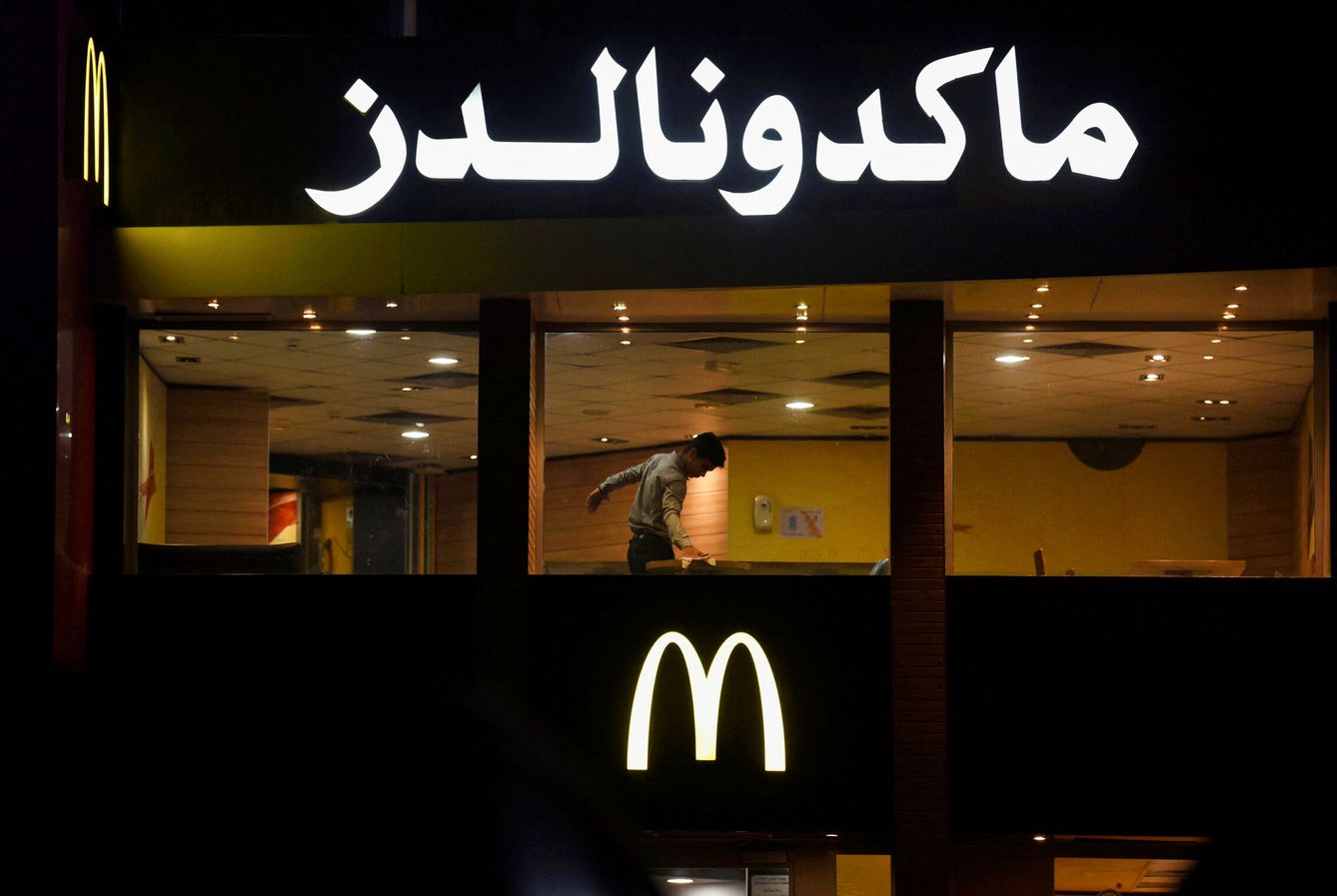 McDonald's es una de las empresas afectadas por el boicot por el apoyo occidental a Israel. (Reuters/Mohamed Abd El Ghany)