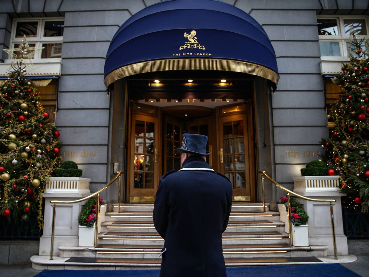Foto:  El Ritz de Londres. (Getty)