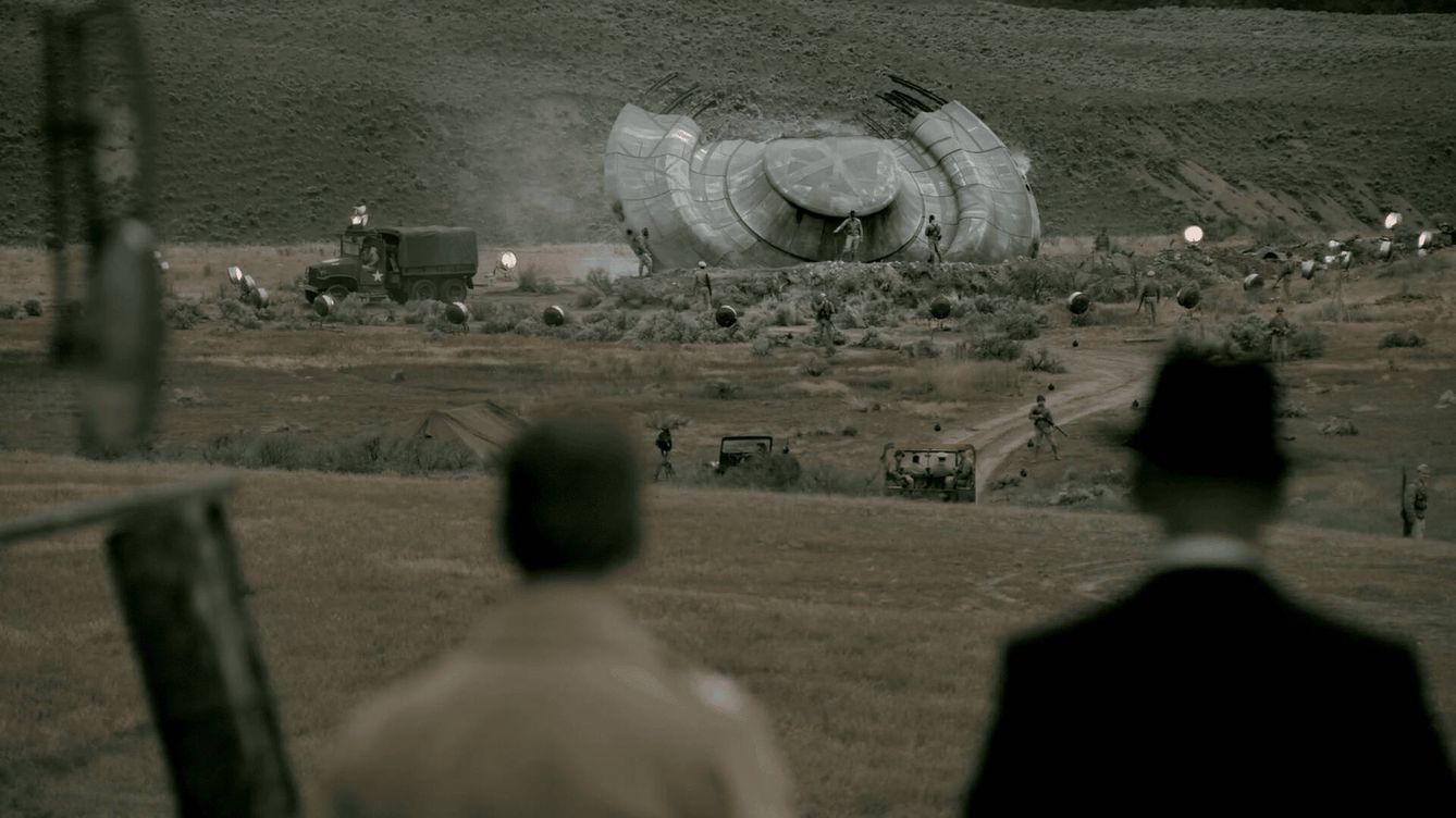 Foto: Reconstrucción ficticia del incidente de Roswell, Nuevo México, de la película X-Files. (20th Century Fox)
