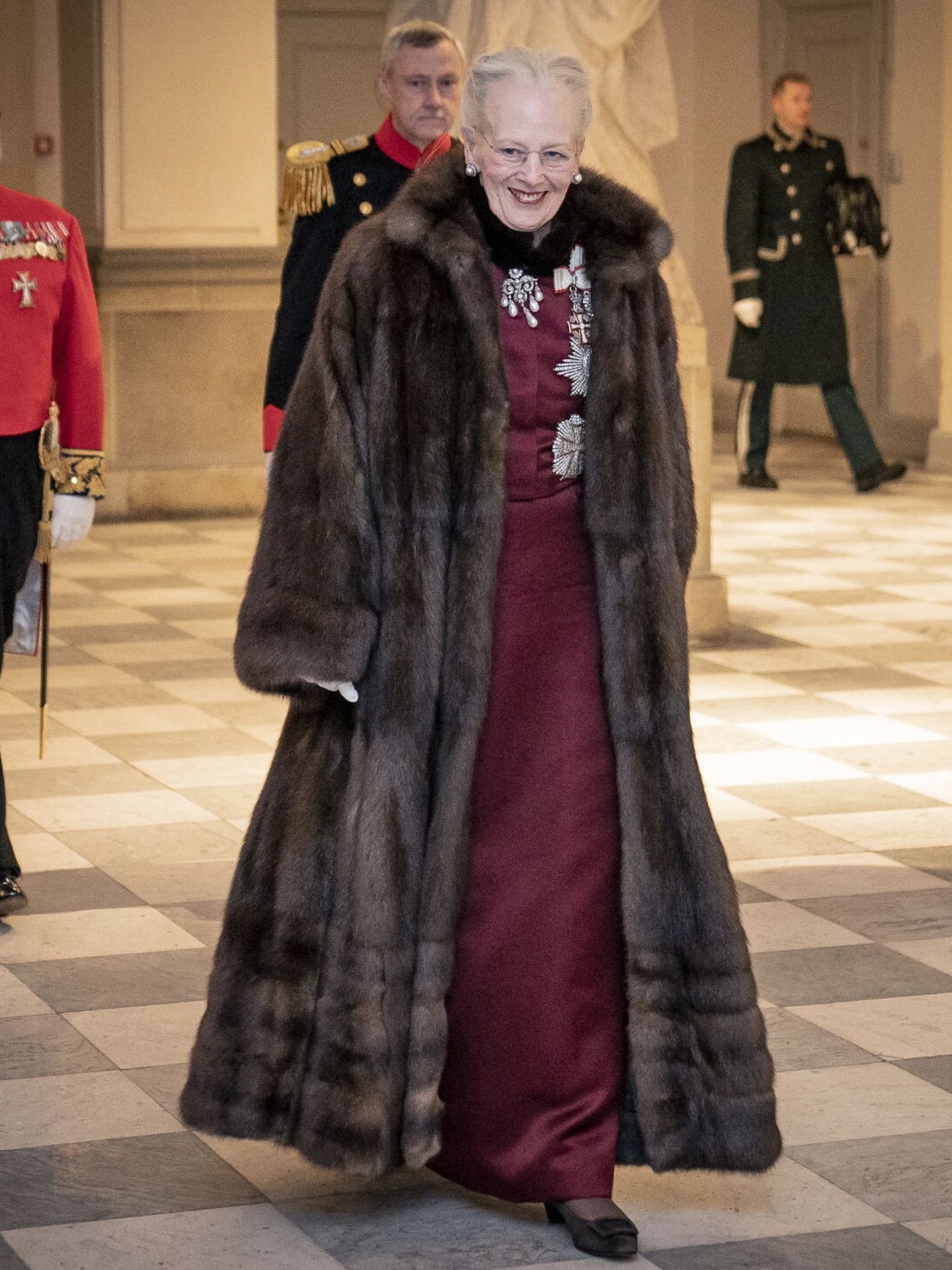 La reina Margarita, a principios de año. (EFE/Mads Claus Rasmussen)