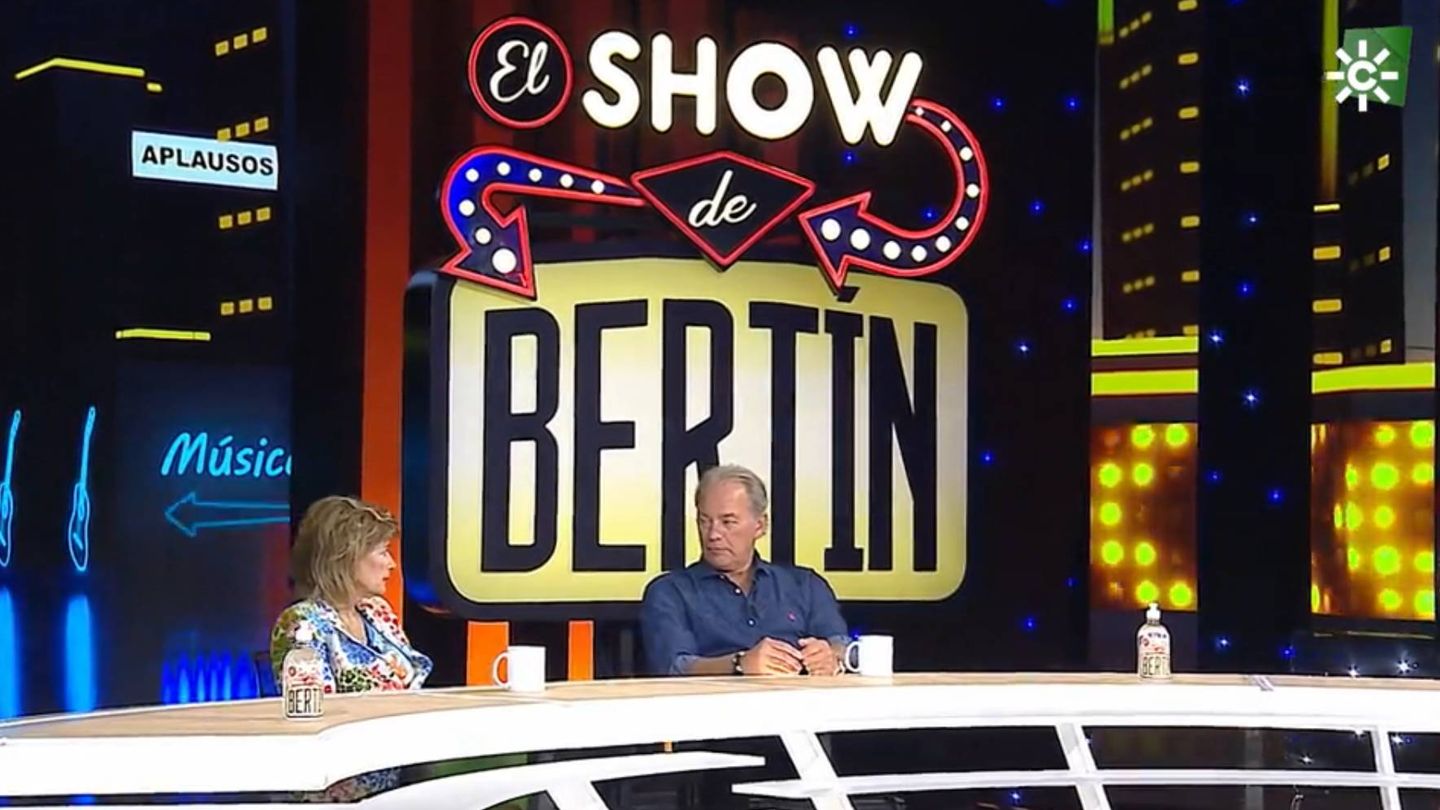 María Teresa Campos y Bertín Osborne, en 'El show de Bertín'. (Canal Sur)