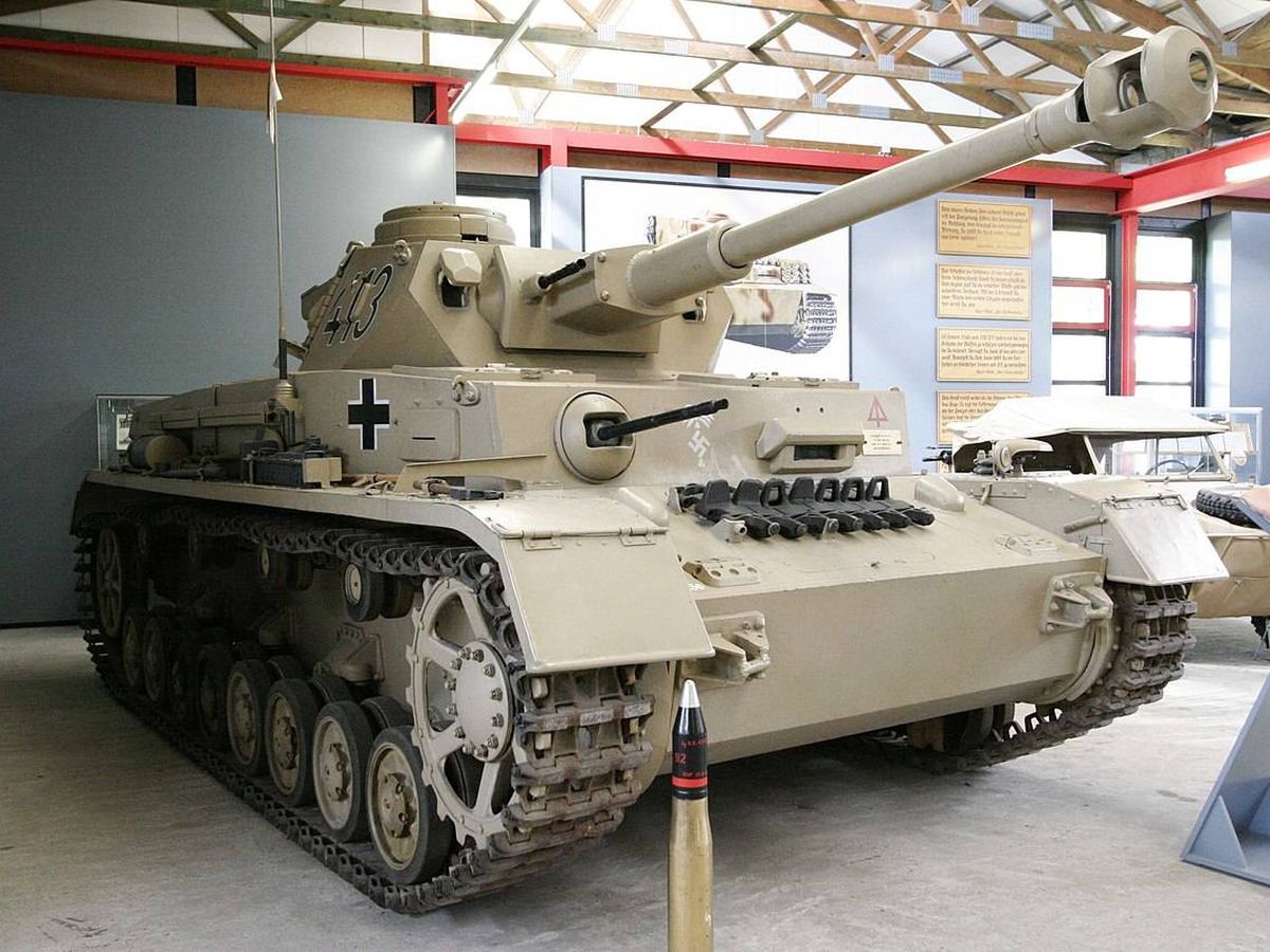 Foto: Réplica de un tanque nazi Panzer. (Wikimedia Commons)