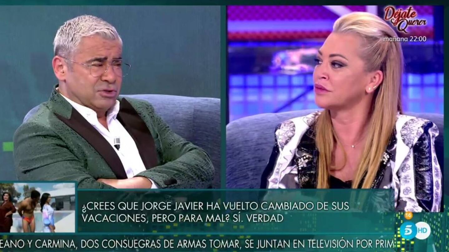 Jorge Javier y Belén Esteban. (Telecinco).
