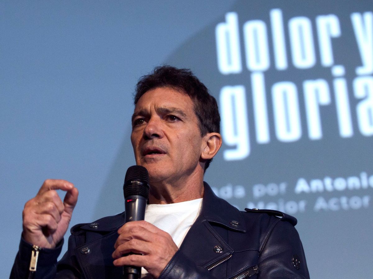 Foto: Antonio Banderas, justo el día de haber sido nominado al premio Óscar como mejor actor por 'Dolor y Gloria' (EFE).