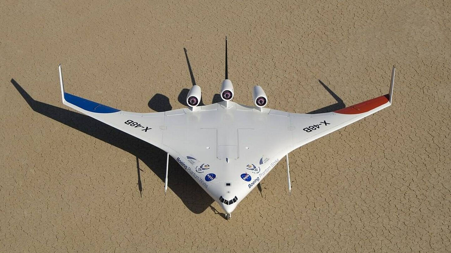 El X-48 de Boeing.