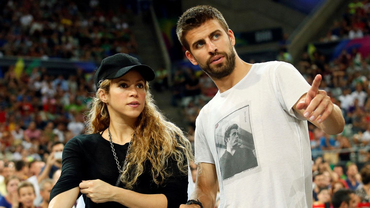 Shakira y Piqué. (Reuters)