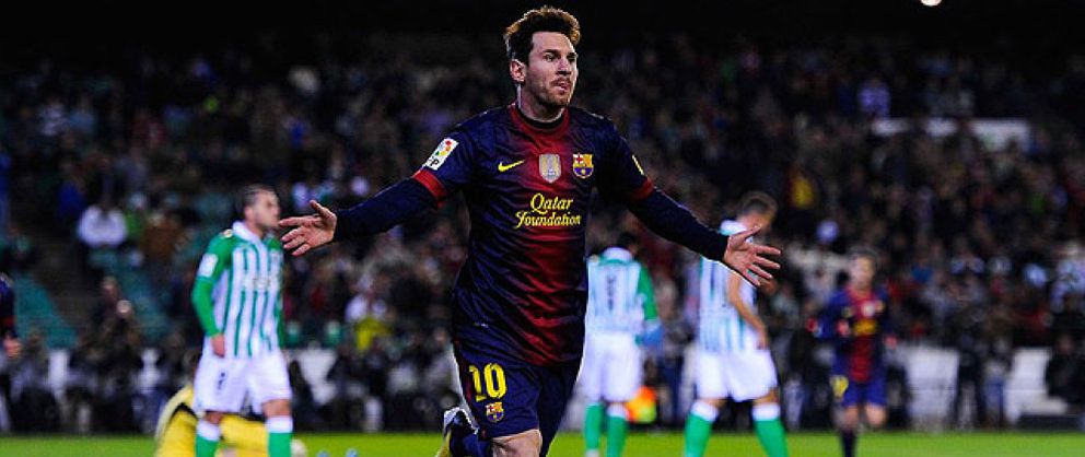 Foto: Otra temporada maradoniana de Messi