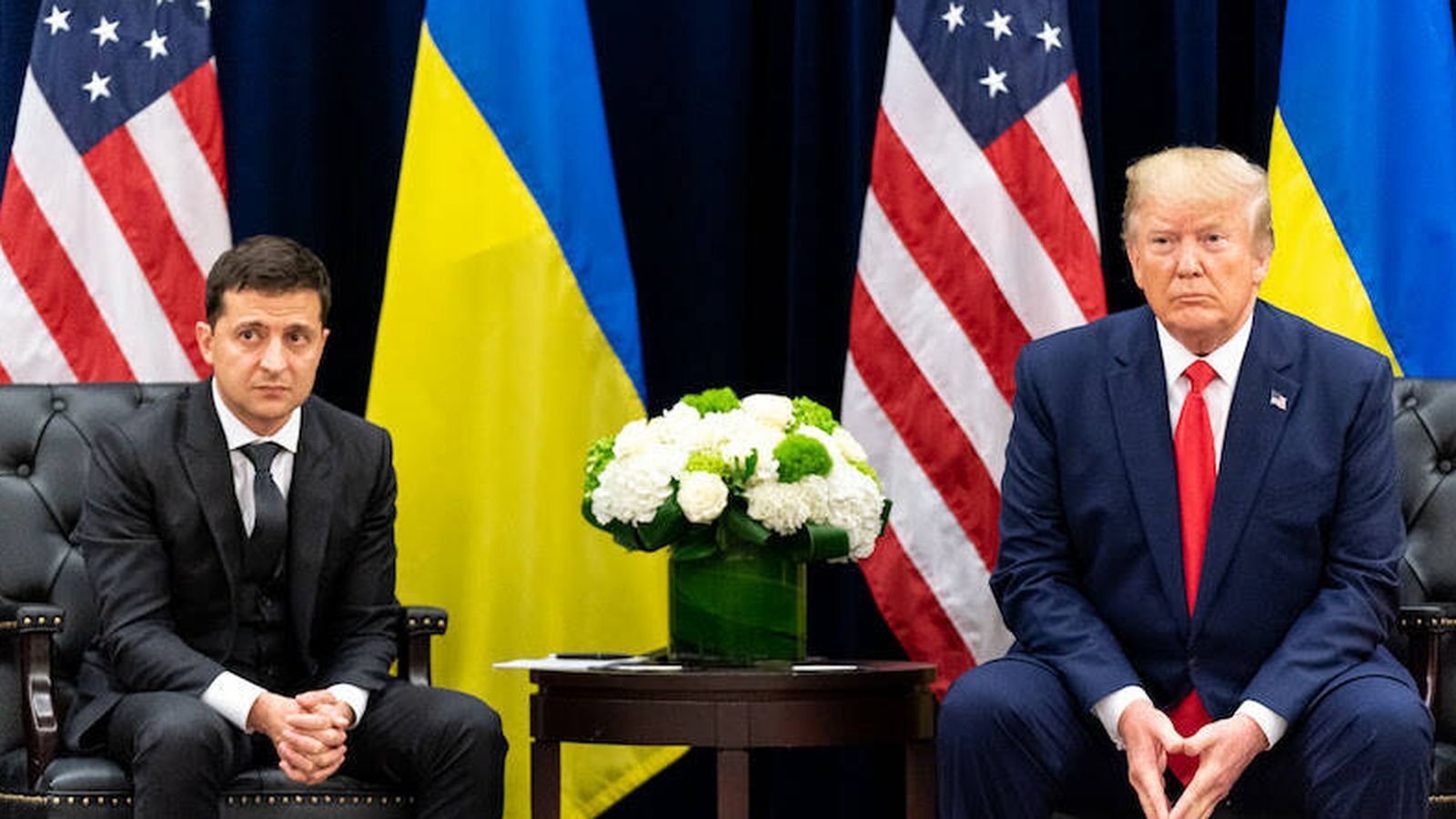 Desde 2019, Ucrania es un país complicado para Trump... y viceversa. (Casa Blanca / Shealah Craighead)