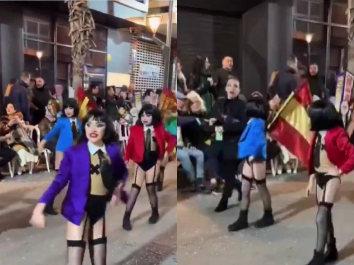 Foto: La comparsa Osadía responde con un comunicado a la polémica del carnaval de Torrevieja. (Twitter)