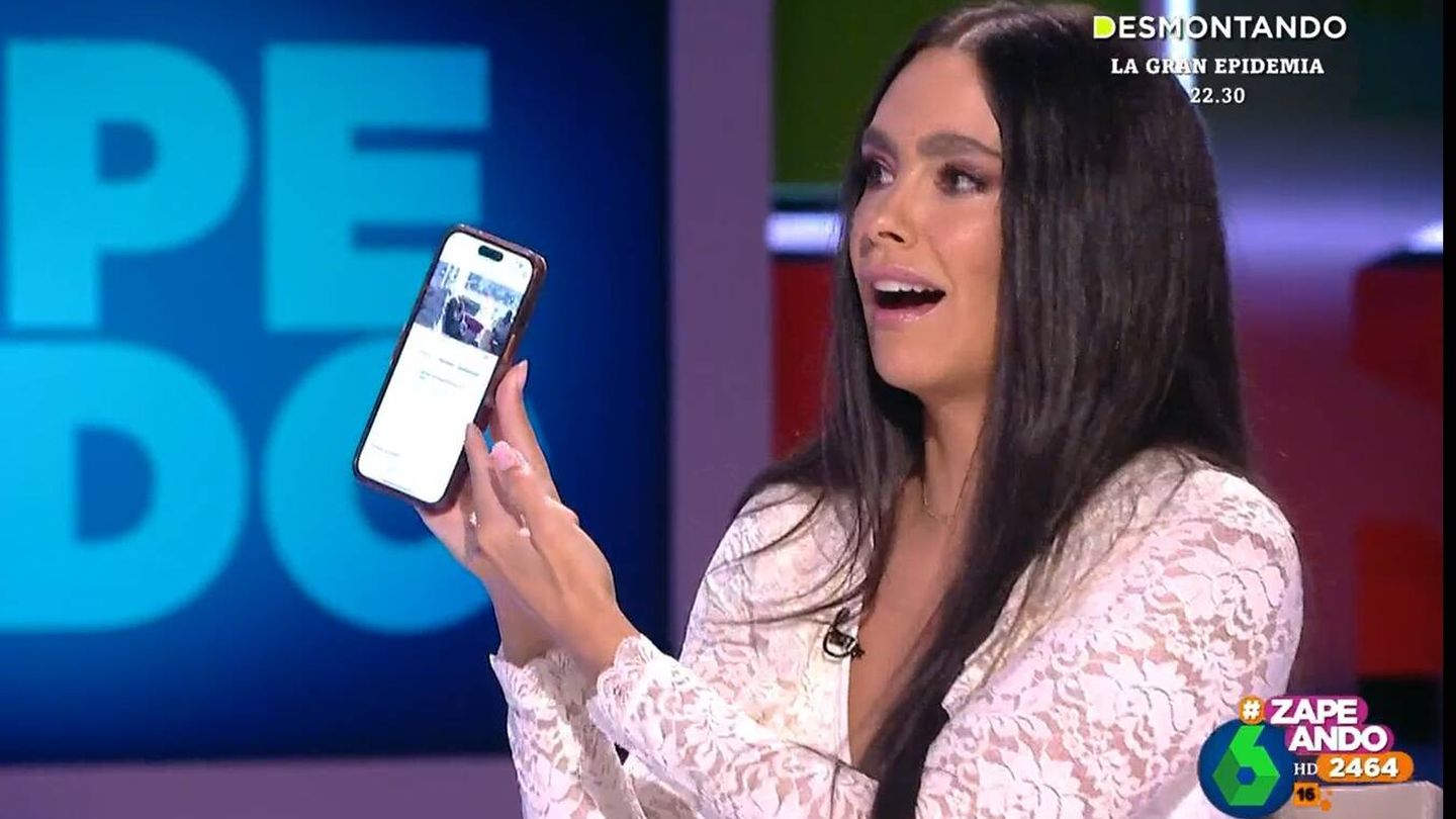 Cristina Pedroche en 'Zapeando'. (Atresmedia Televisión)