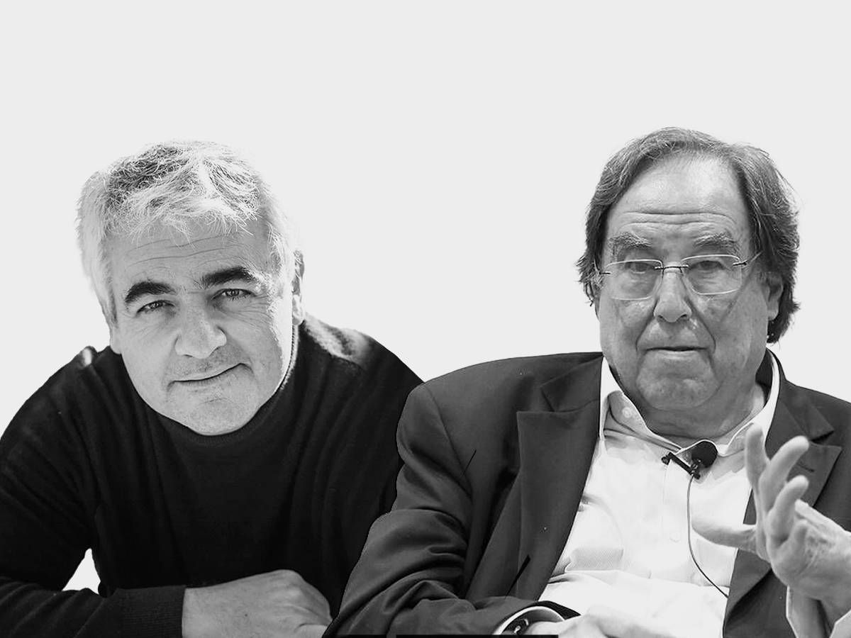 Foto: Josep Martí Blanch y Francesc de Carreras. (EC Diseño)