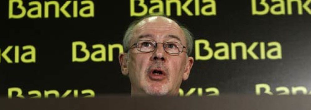 Foto: Rato lanza un mensaje "tranquilizador" a los clientes de Bankia