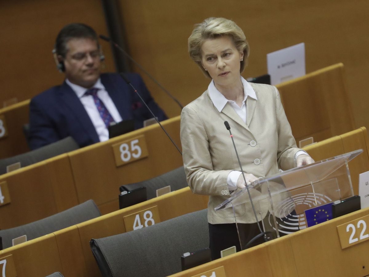 Foto: Presidenta de la Comisión Europea, Ursula Von der Leyen (Reuters)
