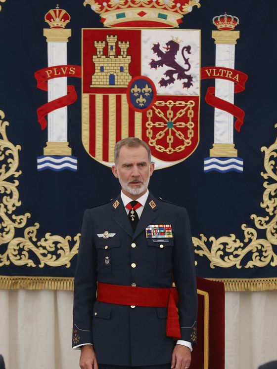 El Rey, en la clausura Del XXVI curso de Estado Mayor de la Defensa. (EFE/Juan Carlos Hidalgo)