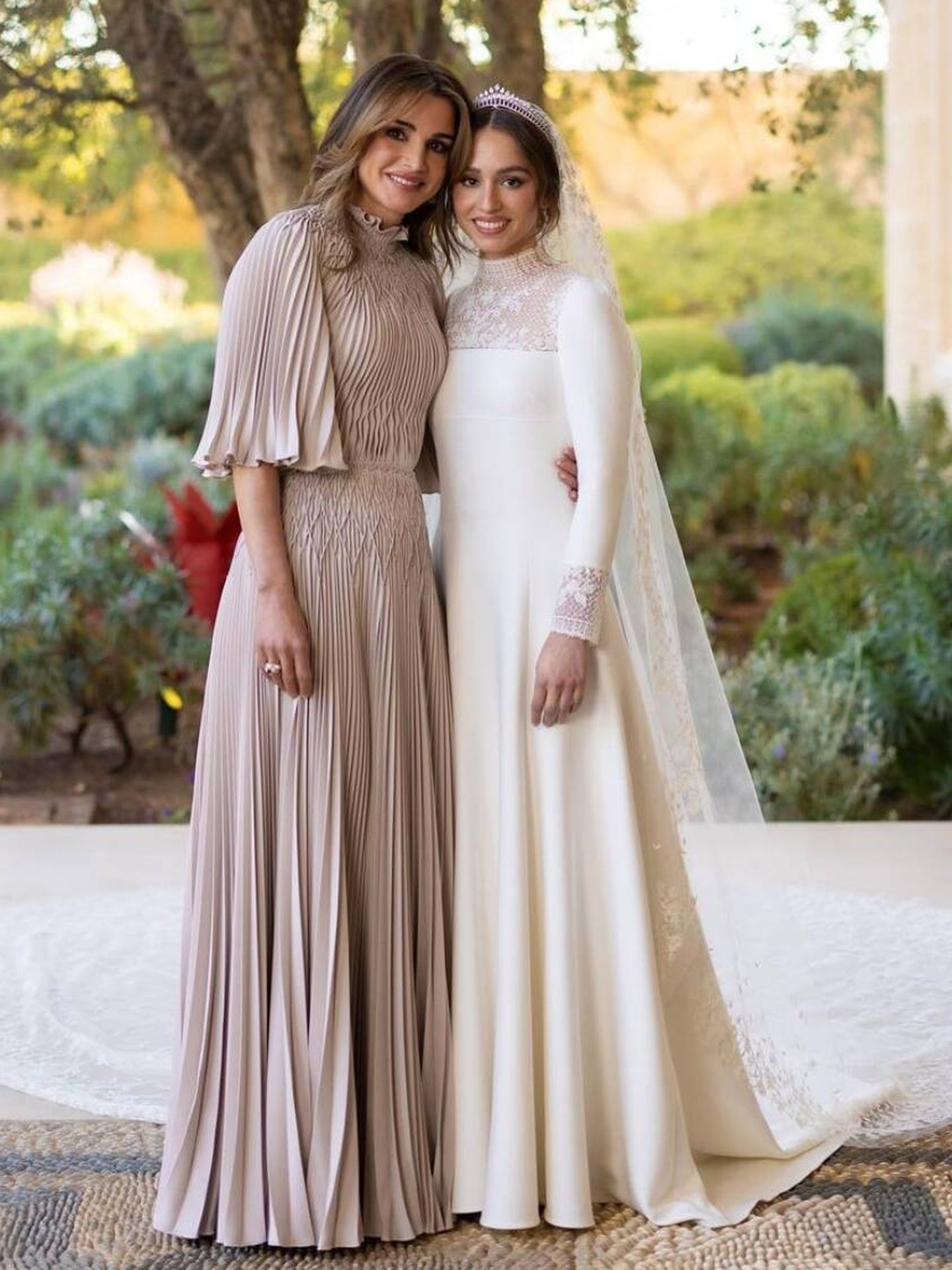 La reina Rania junto a Iman. (Instagram)