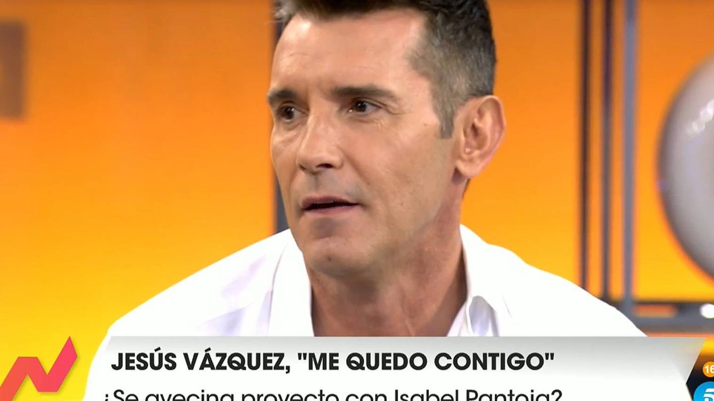 Jesús Vázquez, en 'Viva la vida'. (Telecinco)