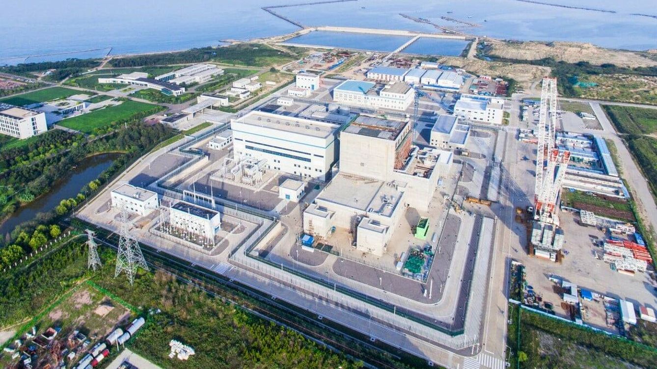 Foto: La nueva central nuclear de Shidaowan. (Weibo-CPNN)