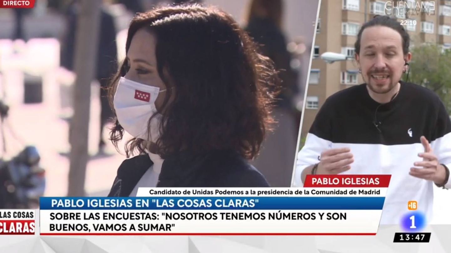 Pablo Iglesias, en 'Las cosas claras'. (RTVE).