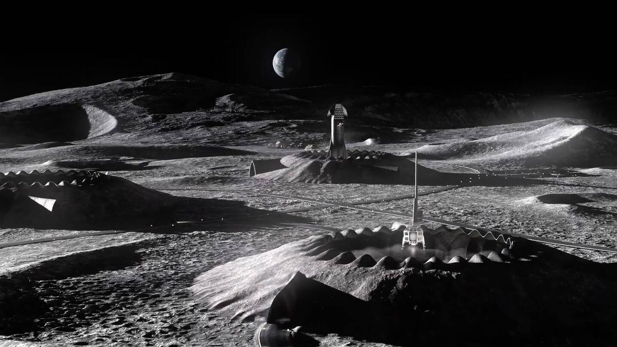 La NASA contraataca a China y Rusia con otra base lunar de película