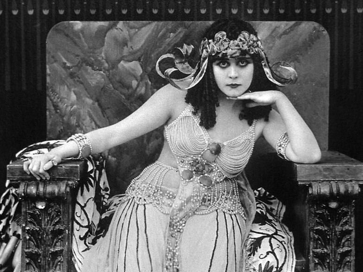 Foto: Theda Bara como 'Cleopatra'. (Wikimedia commons)