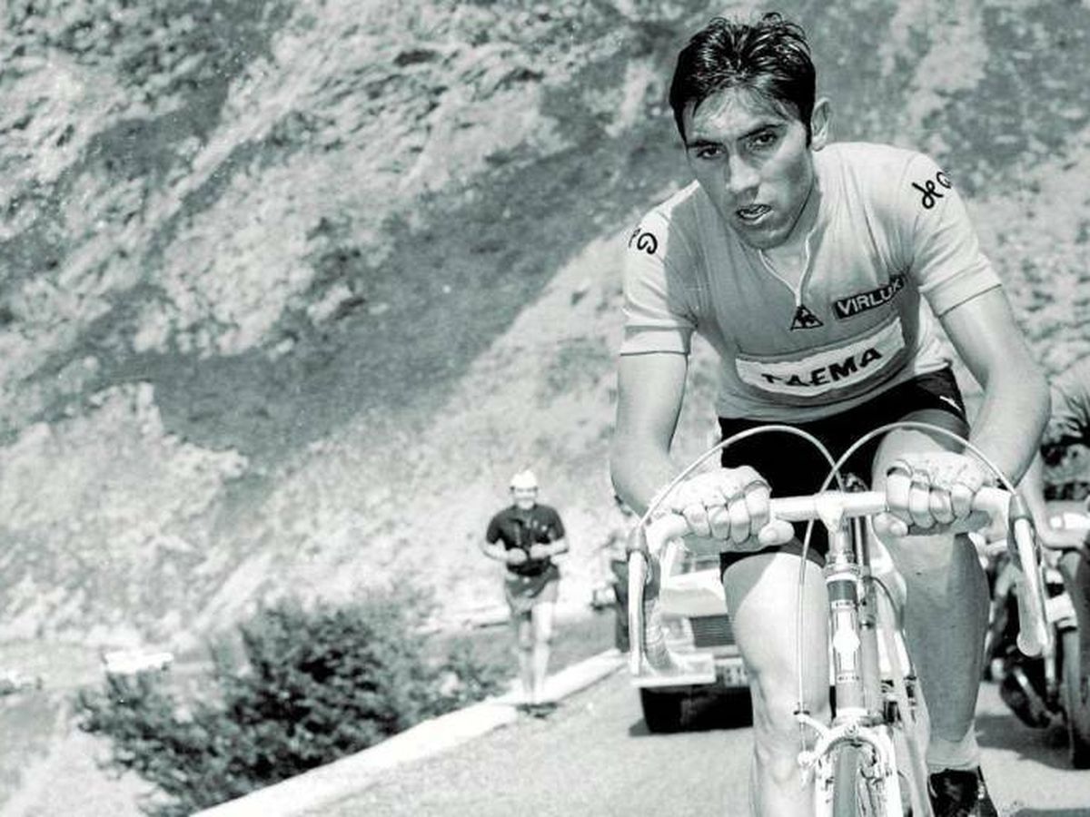 Foto: Eddy Merckx en una imagen de archivo.