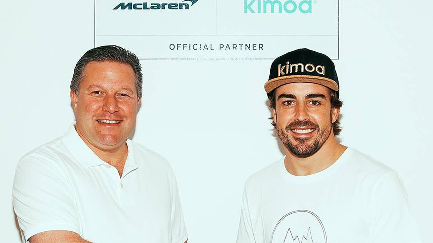 Fernando ha invertido mucho en su marca, incluso un acuerdo de patrocinio en McLaren