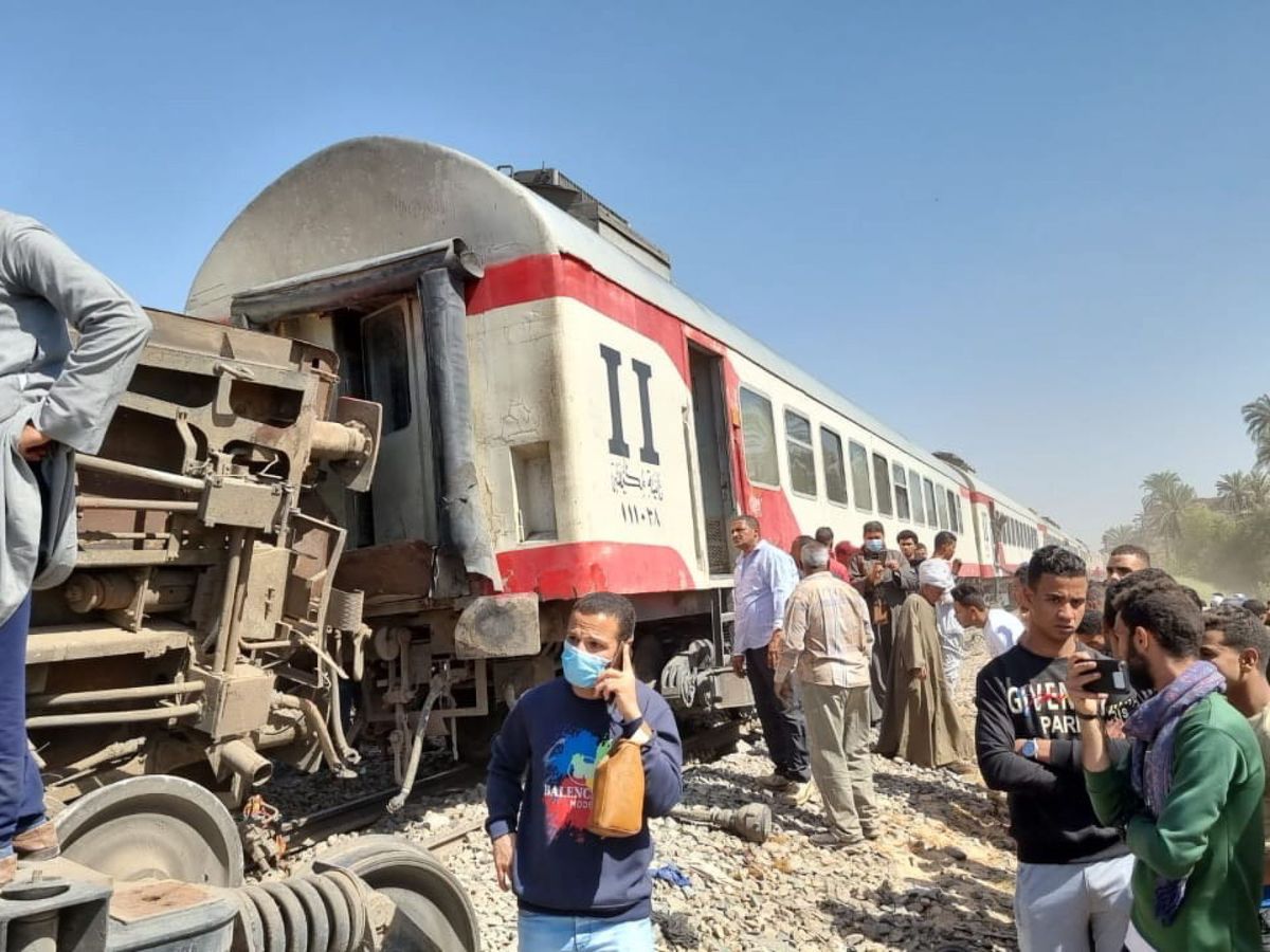 Foto: Los accidentes de tren en Egipto se repiten con demasiada frecuencia (EFE EPA)
