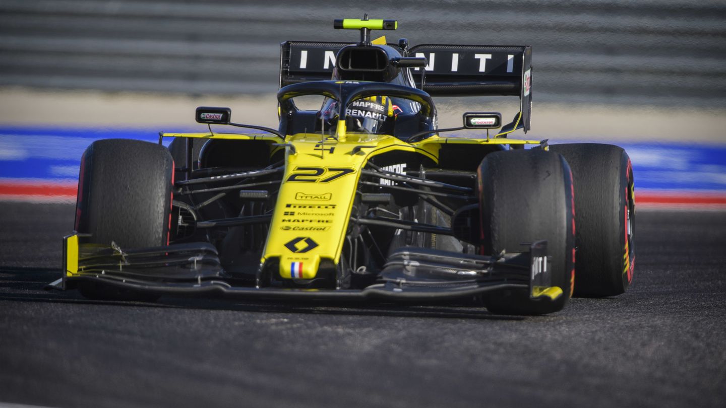 Nico Hulkenberg durante el Gran Premio de Estados Unidos. (Reuters)