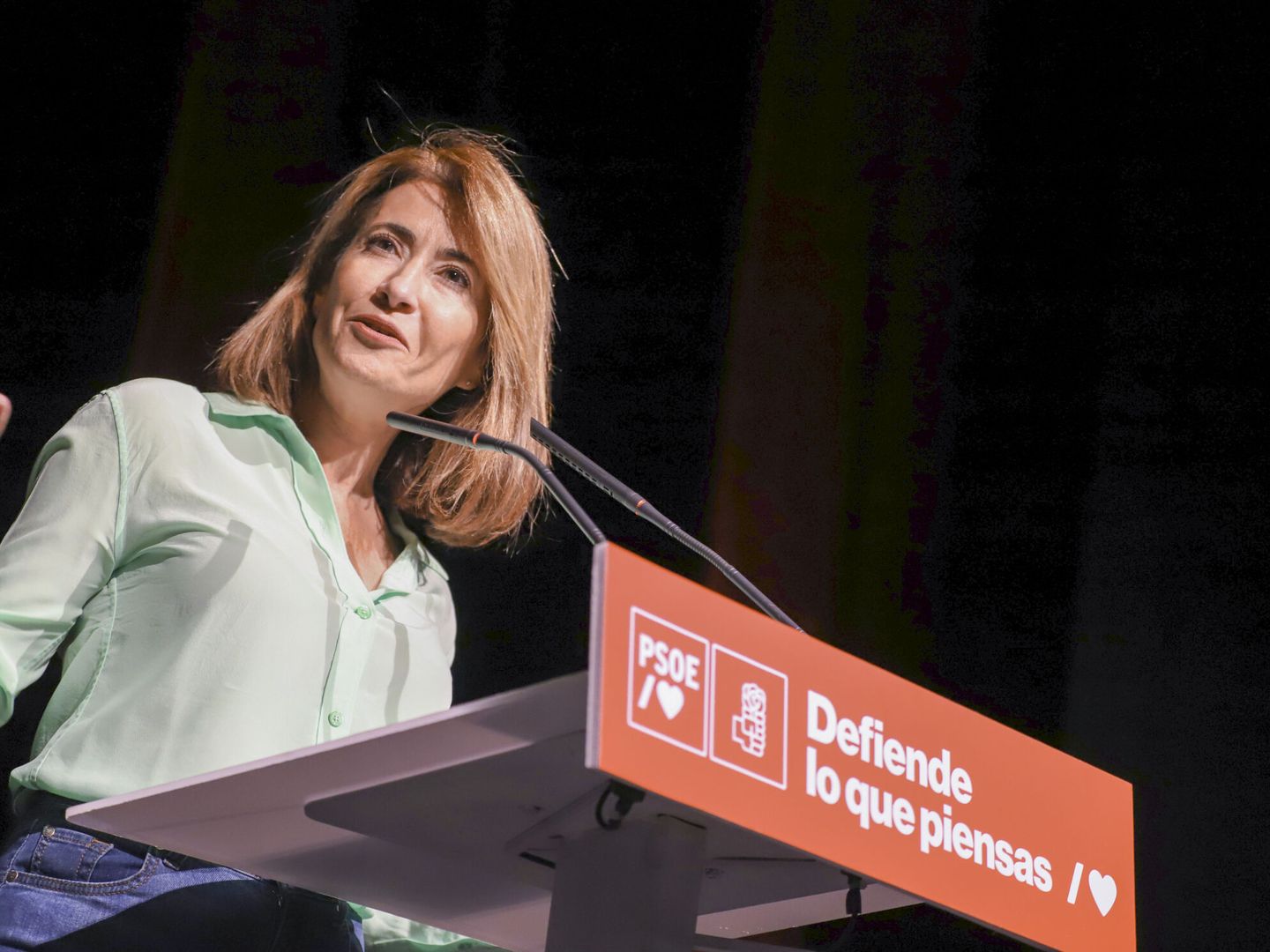 La ministra de Transportes, Movilidad y Agenda Urbana, Raquel Sánchez. (EFE/Ana. F. Barredo)