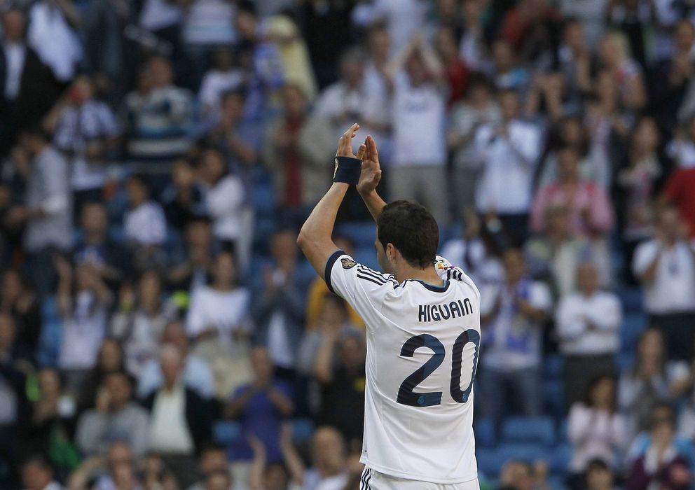 Foto: Gonzalo Higuaín deja el Real Madrid después de siete temporadas en el Santiago Bernabéu.