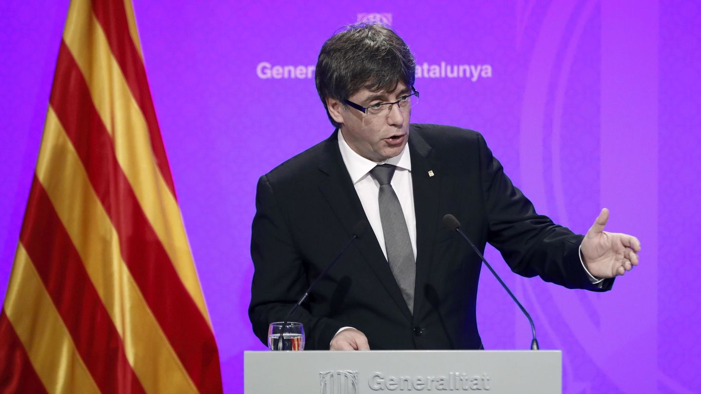El presidente de la Generalitat de Cataluña, Carles Puigdemont. (EFE)