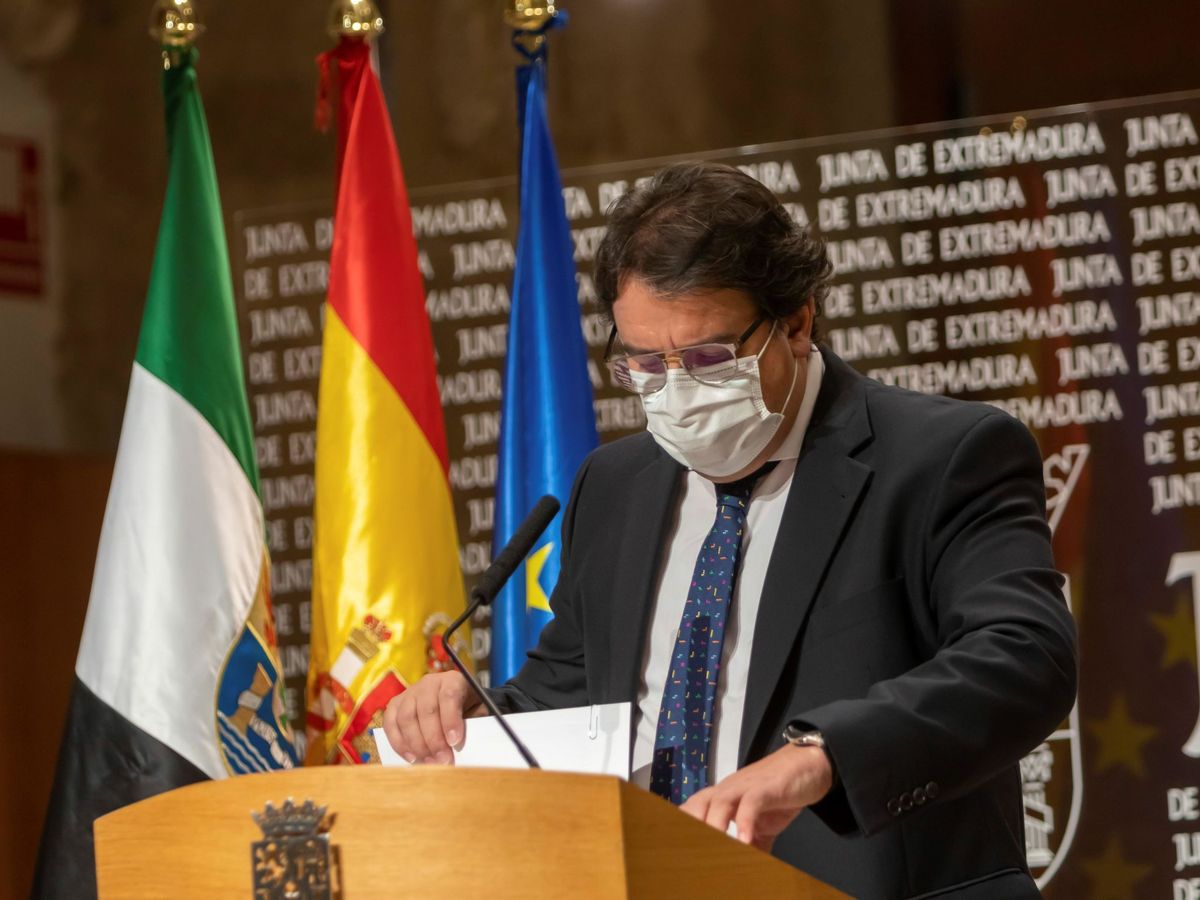 Foto: José María Vergeles, durante una rueda de prensa. (EFE)