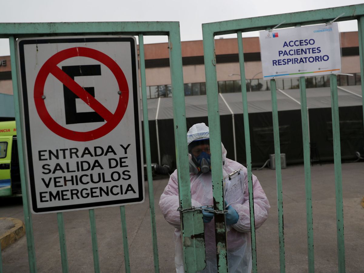 Foto: Hospital en Sanitago (Reuters)