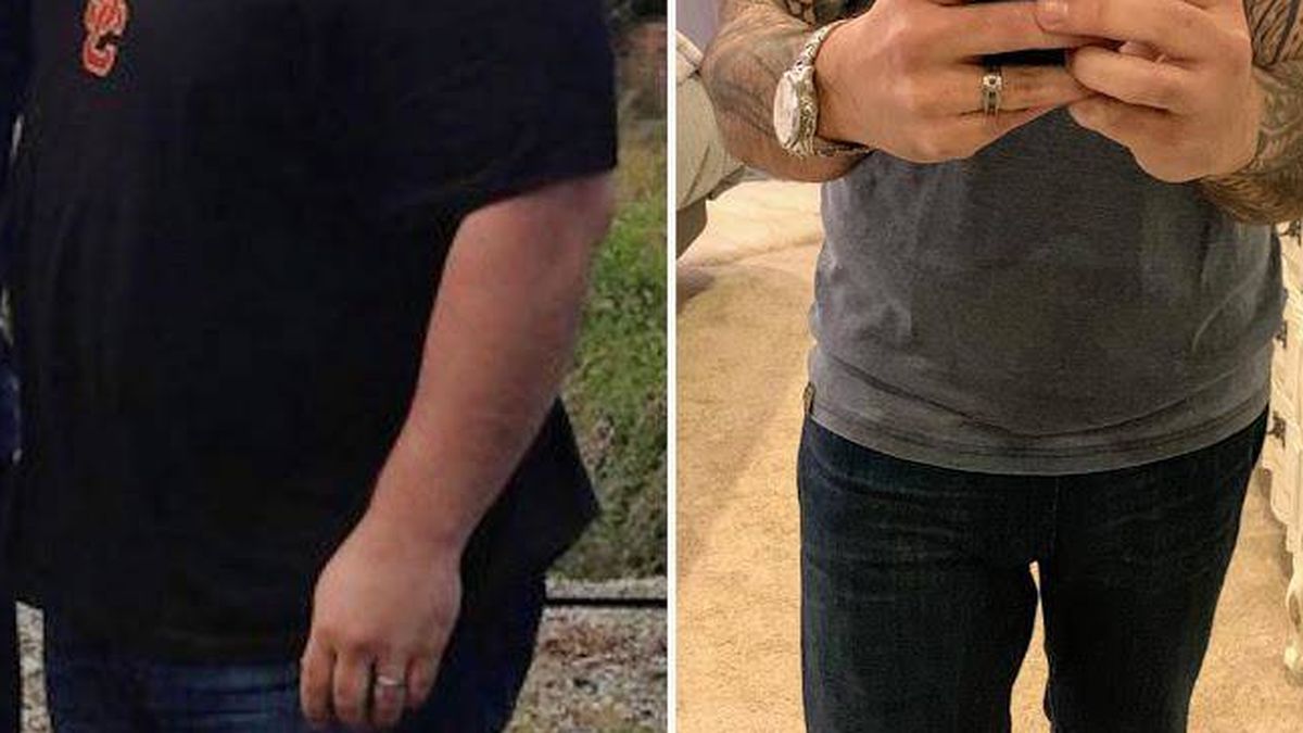 Así consiguió este hombre adelgazar 64 kilos gracias a la dieta keto y la tecnología