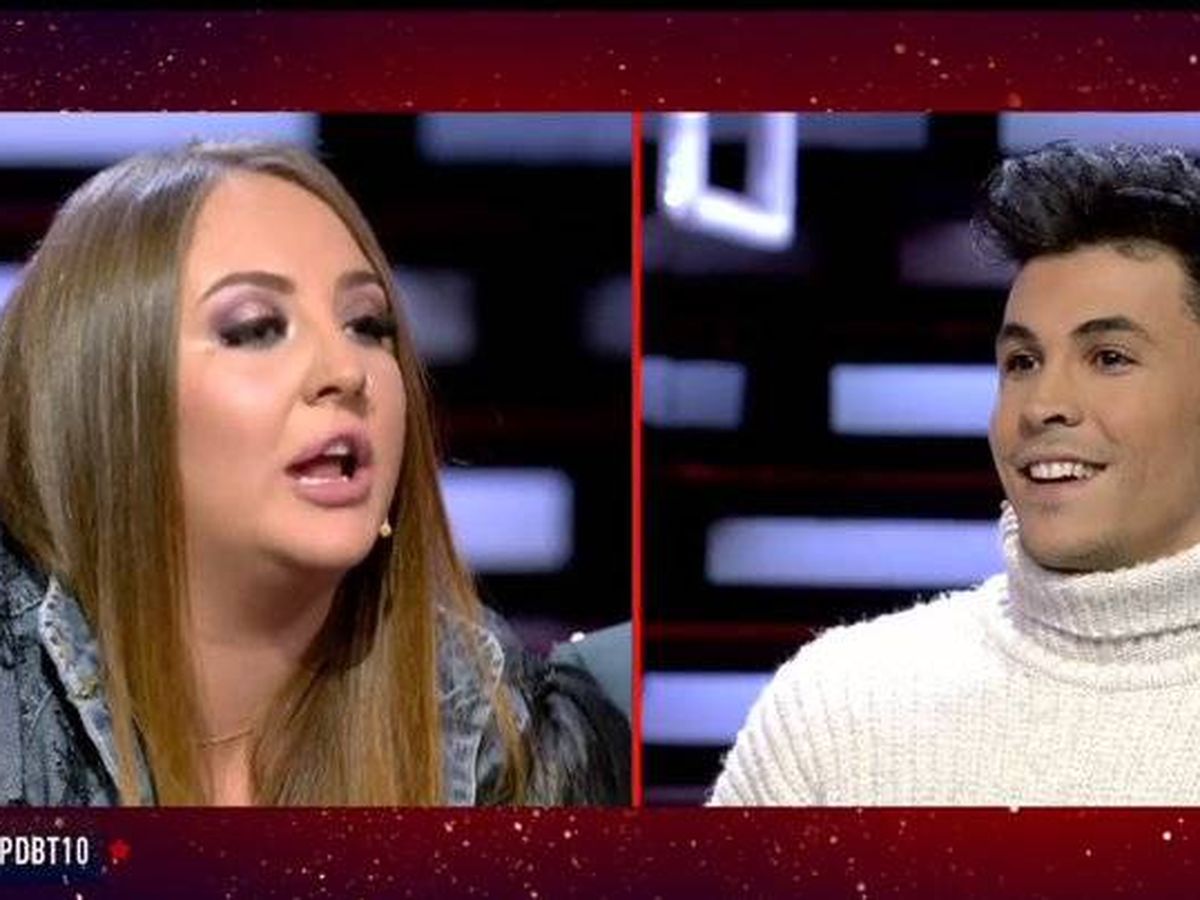 Foto: Rocío Flores y Kiko Jiménez, en 'GH VIP 7'. (Telecinco)
