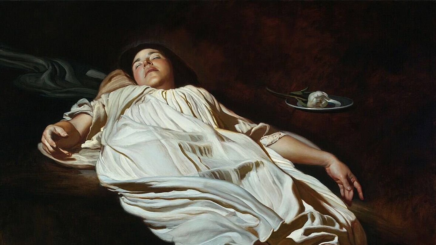 Mujer dormida, de Noah Buchanan. (Wikimedia)