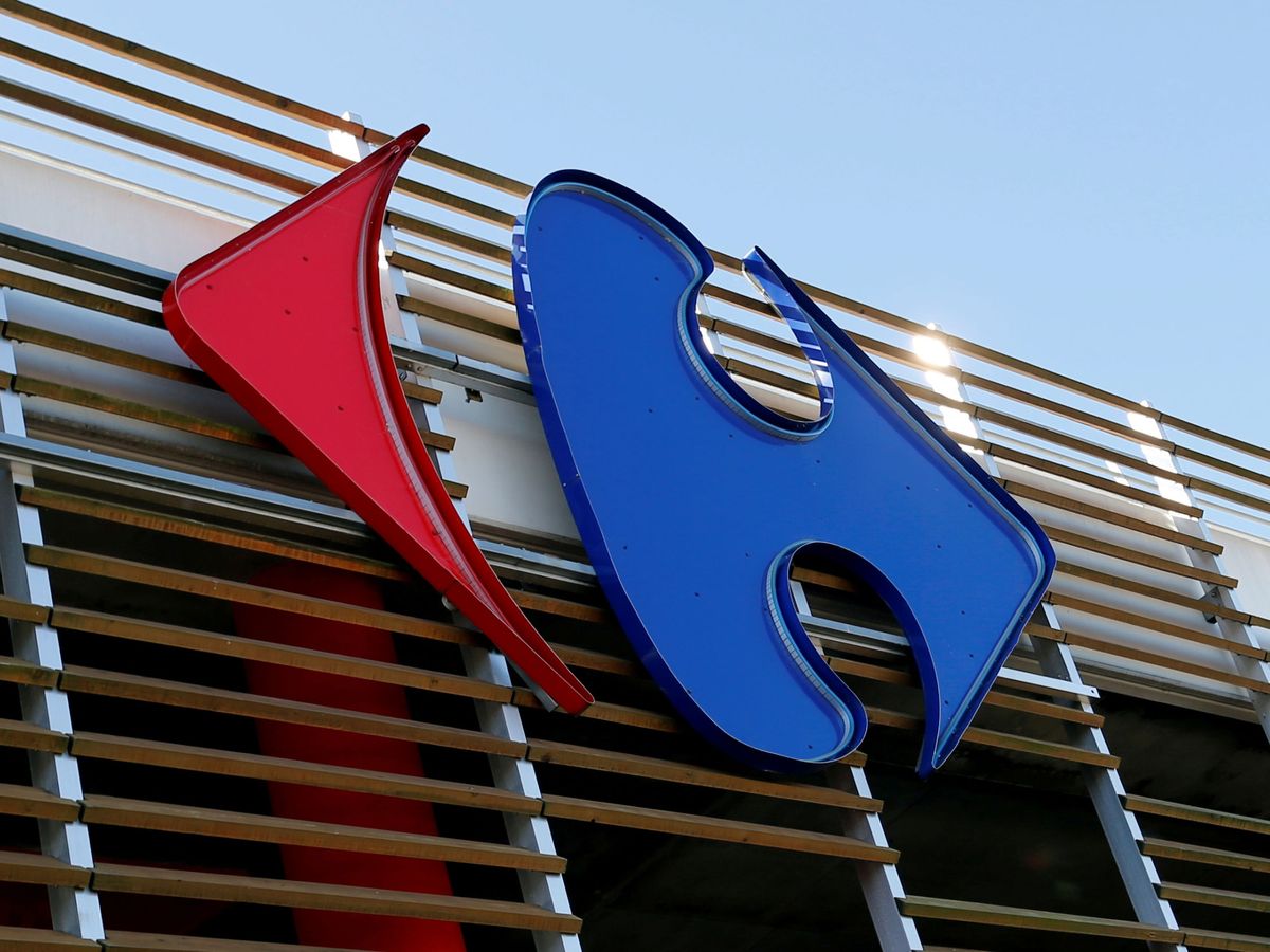 Foto: File photo: a carrefour logo is seen on a carrefour hypermarket store in merignac near bordeaux
