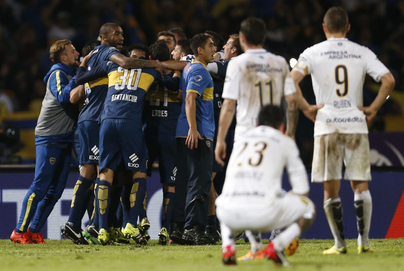 Boca Juniors en la final de la Copa Argentina (Reuters).