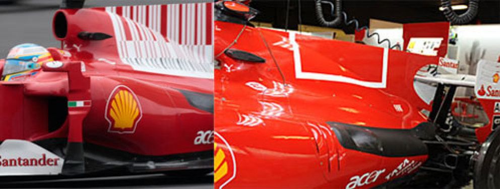 Foto: Ferrari elimina el 'código de barras de Marlboro' de sus monoplazas