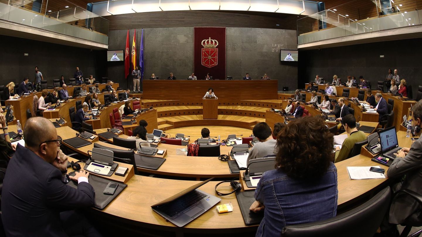 El Parlamento de la Comunidad foral de Navarra. (EFE)