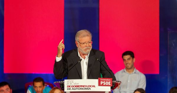 Foto: El expresidente extremeño Juan Carlos Rodríguez Ibarra (Efe)
