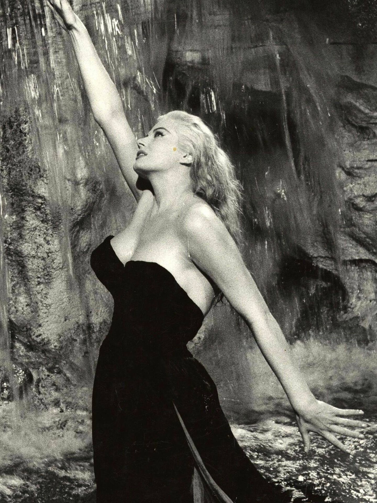 Anita Eckberg en 'La Dolce Vita'. Federico Fellini. 1960.